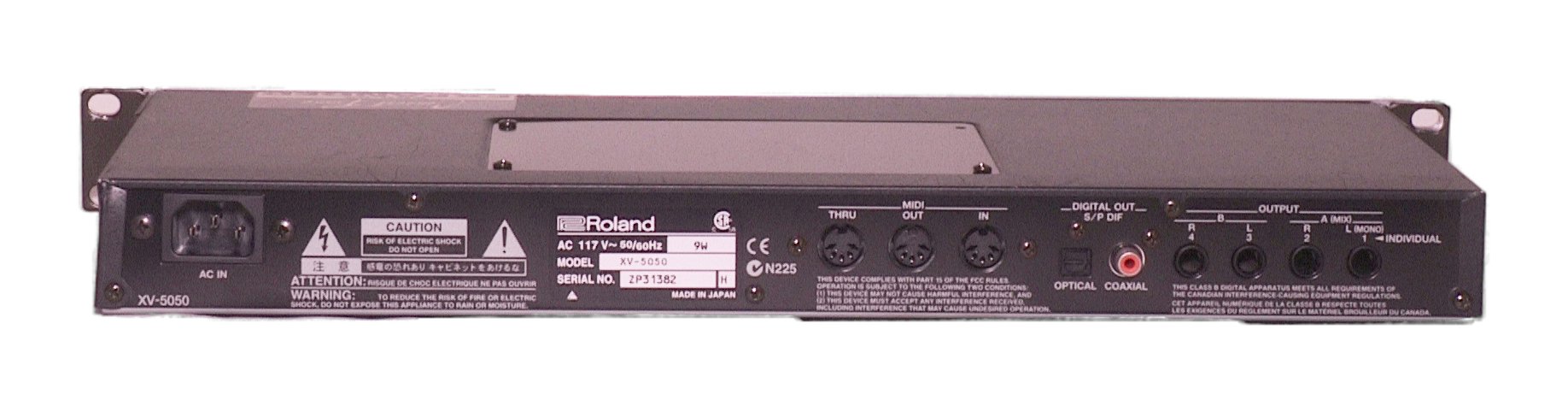 ROLAND ローランド XV-5050 ハードウェア音源 64ボイス Amazon.com: Roland XV-5050 Módulo sintetizador de 64 voces